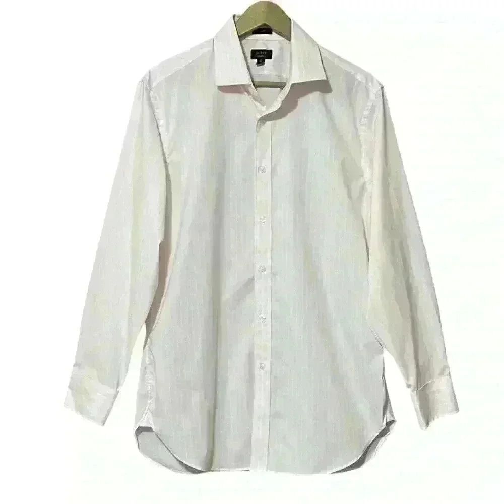 J. Crew Ludlow Slim Long Sleeve Button Up Shirt 16/33 Pink Striped Office Attire